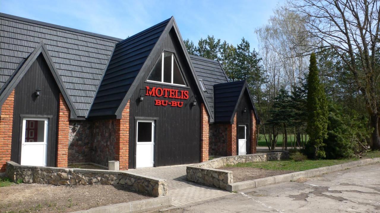 Motelis Bu-Bu Pļaviņas Dış mekan fotoğraf